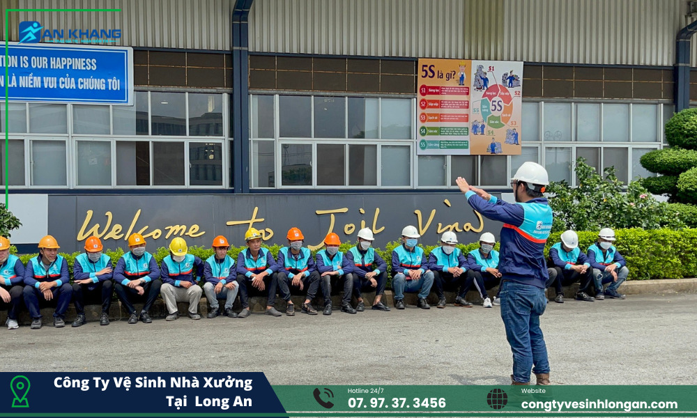 Dịch vụ vệ sinh nhà xưởng